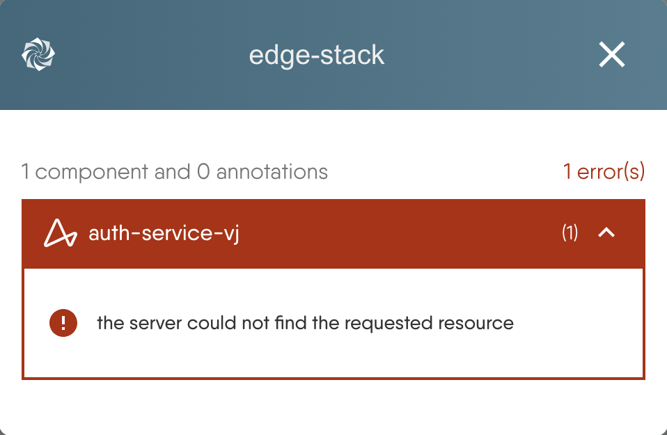 Missing Dependencies Error